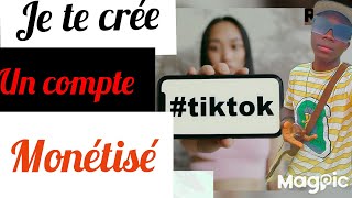 Comment Créer et Monétiser un Compte TikTok et YouTube en 2024  Guide Complet quot [upl. by Victoria401]