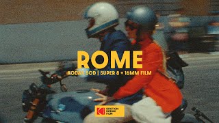 ROME IN SUPER 8 16mm  Shot on Kodak 50D Film italy [upl. by Jodee]