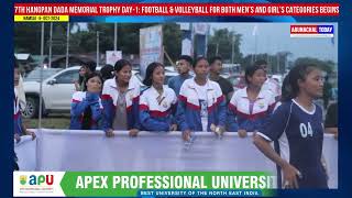 7TH HANGPAN DADA MEMORIAL TROPHY DAY1 FOOTBALL amp VOLLEYBALL BEGINS [upl. by Ennayk]