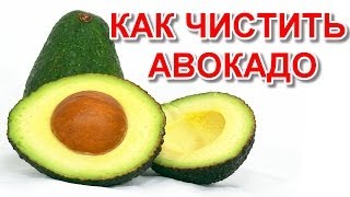 Как есть авокадо 🥑 Как чистить авокадо 🥑 Как Выбрать авокадо [upl. by Schwitzer]