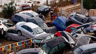 Former Valencia footballer 28 killed in Spains devastating floods as death toll hits 158 in [upl. by Nnairet]