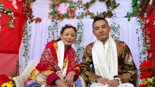 Part 1Lachung traditionalDorjee Doma Lachungpa Weds Ongyal Lepcha [upl. by Alaecim918]