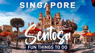 12 BEST Things To Do In Sentosa Island Singapore  Singapore Travel Guide [upl. by Aires]