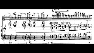 Henri Dutilleux  Sonatine for Flute and Piano1943with full score [upl. by Cornelius]