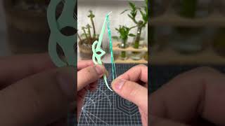 You can use dental floss sticks to make simple and fun bow and arrow toys handmade DIY homemad [upl. by Fink316]