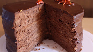 Amazing 20 Layer Cake Chocolate amp Chili Peppers [upl. by Etty]