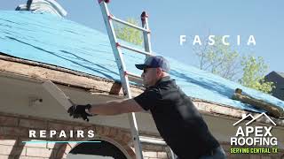 APEX Roofing Central TX Repairs Department Projects [upl. by Chi]