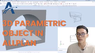 Creating pythonparts 3D parametric object in Allplan without coding [upl. by Irami254]