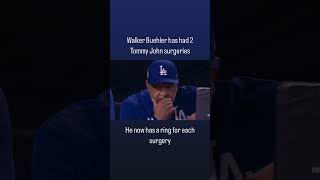 W4 Buehler mlb baseball dodgers pitchers walkerbuehler worldseries tommyjohn mlbplayoffs [upl. by Dibru]