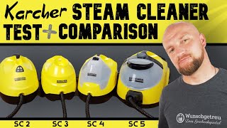 Karcher Steam Cleaner Comparison 2024 ► SC2 vs SC3 vs SC4 vs SC5 ✅ Reviews quotMade in Germanyquot [upl. by Gilba]