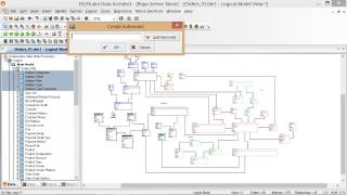 Modelado de Datos con ERStudio Data Architect  Creación de submodelos [upl. by Tulley73]