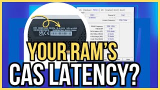 How to Check RAM CAS Latency aka RAM CL  Finding RAM Timings [upl. by Davon]