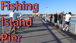 Fishing the Okaloosa Island Pier Gulf of Mexico Florida [upl. by Yrreiht]