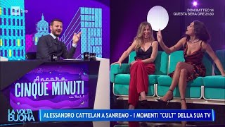 Alessandro Cattelan a Sanremo  I momenti quotcultquot della sua tv  La Volta Buona 17102024 [upl. by Alroi]