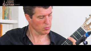 Emmanuel Rossfelder plays La Campanella Niccolò Paganini  guitar Paul Sheridan [upl. by Zevahc261]