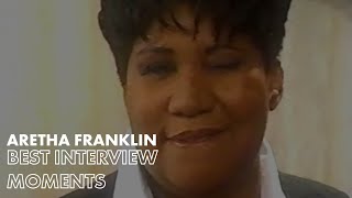 Aretha Franklin  Queen of Shade and Laughs  Best Interview Moments [upl. by Lettig]