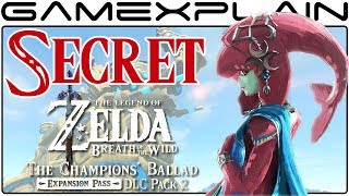 The Champions Ballads Secret Dialogue in Zelda Breath of the Wild DLC Pack 2 [upl. by Ariane]