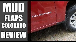 Weathertech Mud Flaps Review Chevy Colorado [upl. by Eileen]