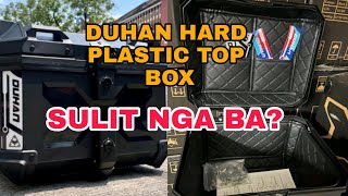 DUHAN HARD PLASTIC TOPBOX SULIT NGA BA [upl. by Emorej]