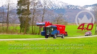 SILOKING SelfLine 40 System 500 Futtermischwagen  Der Allrounder für Hof und Straße [upl. by Ttirb37]