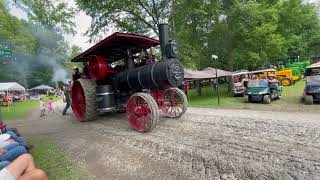 Tractor Parade at Rushville Indiana Pioneer engineer club of Indiana part 5 832024 [upl. by Franckot]