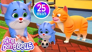 Meow Meow Billi Karti Ver 3  More Popular Hindi Rhymes Kids  Hindi Baby Songs for Toddler Learning [upl. by Rhoda]