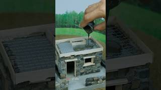 I Made a House with Tiny Bricks – The Result Will Shock You vfuho miniature house diy [upl. by Syramad]