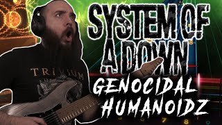 BLIND PLAY AND REACTION System of a Down  Genocidal Humanoidz [upl. by Bunnie]