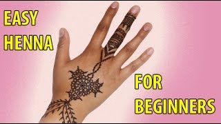 How to Apply Henna for Beginners [upl. by Kippie]