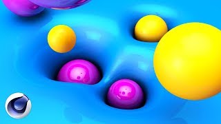 Cinema 4D Tutorial  Create Smooth Collision Deformer [upl. by Eedya853]