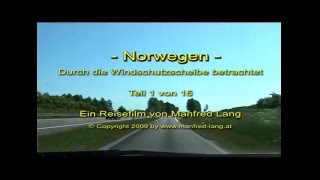 Norwegen  Zum Nordkap amp Kirkenes mit russischer Grenze –  116  Durch die Windschutzscheibe [upl. by Annovoj]