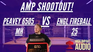 Amp Shootout ENGL Fireball 25 VS Peavey 6505 Mini Head [upl. by Hallagan414]