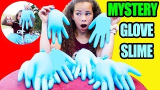 Mystery Glove Slime CHALLENGE [upl. by Vittorio860]