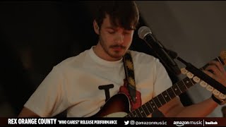 Rex Orange County – THE SHADE Amazon Music Performance [upl. by Inaffyt]