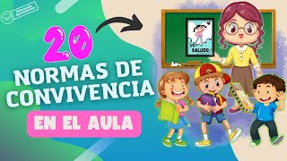 ¿Cuáles son las normas de convivencia en el aula  🎶 Canción quotLas reglasquot EDUCANDO APRENDEMOS [upl. by Ettenowtna]