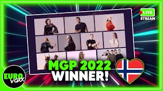 SUBWOOLFER wins MGP 2022 REACTION  Norway Eurovision 2022 [upl. by Adnarem]