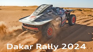 Dakar Rally 2024  the whole route  animated [upl. by Wainwright]