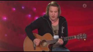 Calle Kristiansson  walking in memphis  IDOL 2009 AMAZING [upl. by Renault]