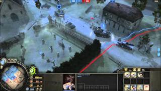 CoH Online 1vs1 Semois Panzer Elite German [upl. by Kolivas]