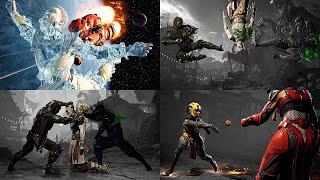 Mortal Kombat 1 Khaos Reigns  Noob Saibot Sektor Cyrax All Fatalities amp Fatal Blow  4K 60ᶠᵖˢ ✔ [upl. by Olia]