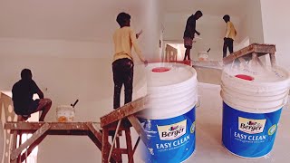 Easy clean Berger paints 🎨 👌 [upl. by Narot]