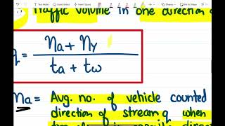 Floating Car Method with Numerical Example [upl. by Joeann]