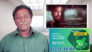 SAINDHAV Review  Venkatesh  Tamil Talkies [upl. by Leryt]