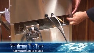 Sterilizing The Durastill Water Distiller Tank  How to prepare your Durastill Water distiller [upl. by Odnalref]