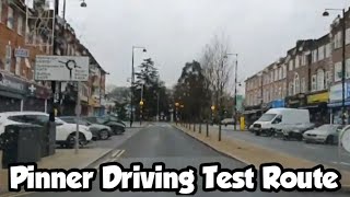 Pinner Driving Test Route 2 Driving Test Routes London  DTRL [upl. by Goddart509]