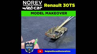 Norev JetCar n°856 Renault 30 TS Custom Restoration 🚗😲toys toycars renault [upl. by Vinn75]