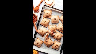 Mini Apple Butter Pop Tarts Vegan  GF  Minimalist Baker Recipes [upl. by Read207]