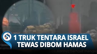 Masuk PERANGKAP Hamas 12 Ranpur Zionis Dibom saat Konvoi di Jabalia Sebagian IDF Ditembak [upl. by Ob587]