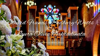 The Marriage of Richard Francis Padbury Watts amp Laura Olivia Tjakradinata [upl. by Nalyad343]