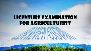 Licensure Examination for Agriculturist 2024 Updates [upl. by Lohner176]